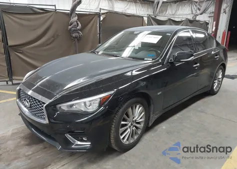 2020 Infiniti Q50 Luxe z USA, uszkodzony, nr VIN JN1EV7AP1LM208416